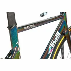 Cinelli Vigorelli Track Bike -Bikes Shop Cinelli Vigorelli Track Bike Rainbow Grey 03