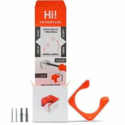 Clug MTB Plus Bike Holder -Bikes Shop Clug MTB Plus Bike Stands White Orange CLUG11 2