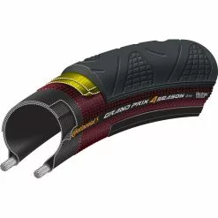 Continental Grand Prix 4 Season Folding Road Tyre -Bikes Shop Continental Grand Prix 4 Season Folding Road Tyre Road Race Tyres Black Black 101105 1