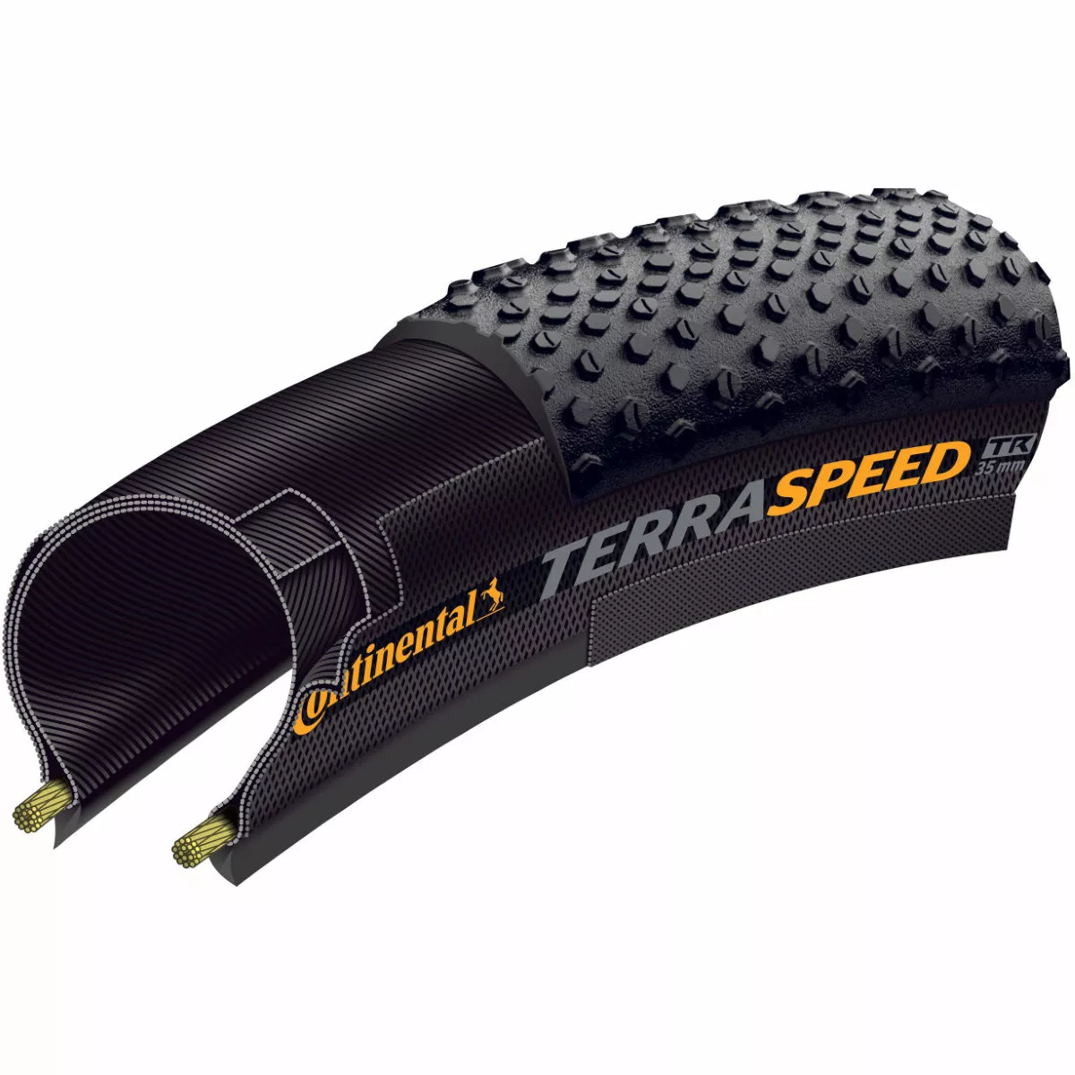 Continental Terra Speed Folding TL Tyre 3 Continental Terra Speed Folding TL Tyre - Image 3