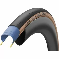 Goodyear Eagle Sport Road Tyre -Bikes Shop Goodyear Eagle Sport Road Tyre Tyres Black Tan GR 013 25 622 V002 R