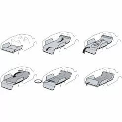 Hiplok Ride Shield Car Boot Protector -Bikes Shop Hiplok Ride Shield Car Boot Protector Trailer Spares All Black RS1AB 1