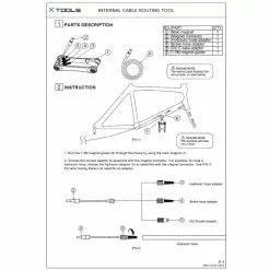 LifeLine Internal Cable Routing Tool 8 LifeLine Internal Cable Routing Tool -Bikes Shop ICRT20Page201