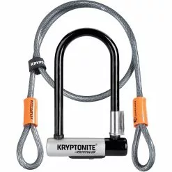 Kryptonite Mini 7 Bike Lock And Kryptoflex Cable