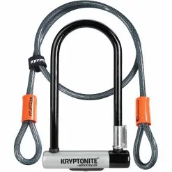 Kryptonite Standard D-Lock And Kryptoflex Cable