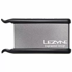 Lezyne Lever Patch Kit -Bikes Shop Lezyne Lever Patch Kit Puncture Repair Silver L 1 PK LEVER V16P 0