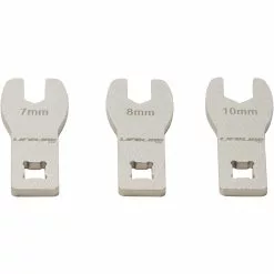LifeLine Crows Foot Spanner Set -Bikes Shop LifeLine Crows Foot Spanner Set Wrenches Silver LLCROW7810SP