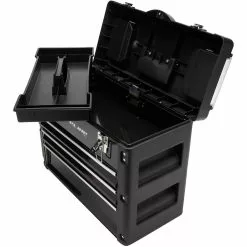 LifeLine Pro 3 Drawer Work Station -Bikes Shop LifeLine Pro 3 Drawer Work Station Tool Storage Black LLPRO 4DWS 5