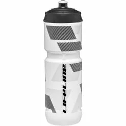 LifeLine Water Bottle 800ml -Bikes Shop LifeLine Water Bottle 800ml Water Bottles White Black 0142075 3