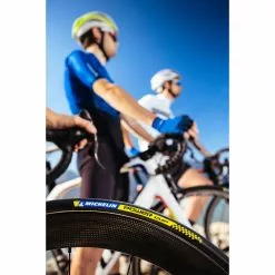 Michelin Power Cup Tubular Classic Racing Tyre Black/Cream -Bikes Shop Michelim Power Cup Tubular Classic Racing Tyre Black 10
