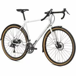 Octane One Kode ADV Commuter Road Bike (2022) -Bikes Shop Octane One Kode ADV Commuter Road Bike 2022 Adventure Bikes White Black 2021 O1B 032 UK 0