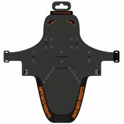 RapidRacerProducts Enduroguard - Standard 9 RapidRacerProducts Enduroguard - Standard -Bikes Shop RapidRacerProducts Enduroguard Standard Clip on Mudguards Black Orange RRP EGBOS 0 1