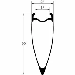 Reynolds® Reynolds Aero 80 Front Carbon Road Wheel -Bikes Shop Reynolds Aero 80 Front Carbon Road Wheel 03