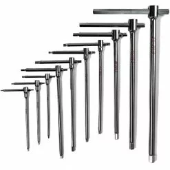 Silca T-Handle Folio Kit -Bikes Shop Silca T Handle Folio Kit Internal Silver Black SIAMTLTHDASY001 3