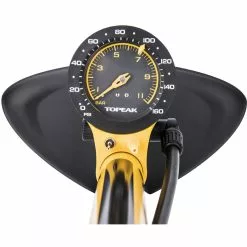 Topeak Joe Blow Sport III Track Pump -Bikes Shop Topeak Joe Blow Sport III Track Pump Internal Black Yellow NotSet TJB S6 6