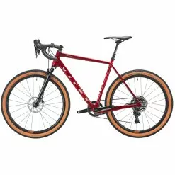 Vitus Substance Carbon HT RIVAL 1X Gravel Bike -Bikes Shop prod212623 Black20Cherry NE 04