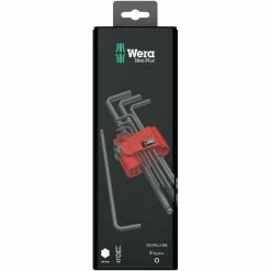 Wera Tools 950/9 Hex-Plus 6 SB L-Key Toolset -Bikes Shop wera tool 950 9 Hex Plus 6 SB L key Set BlackLaser 06